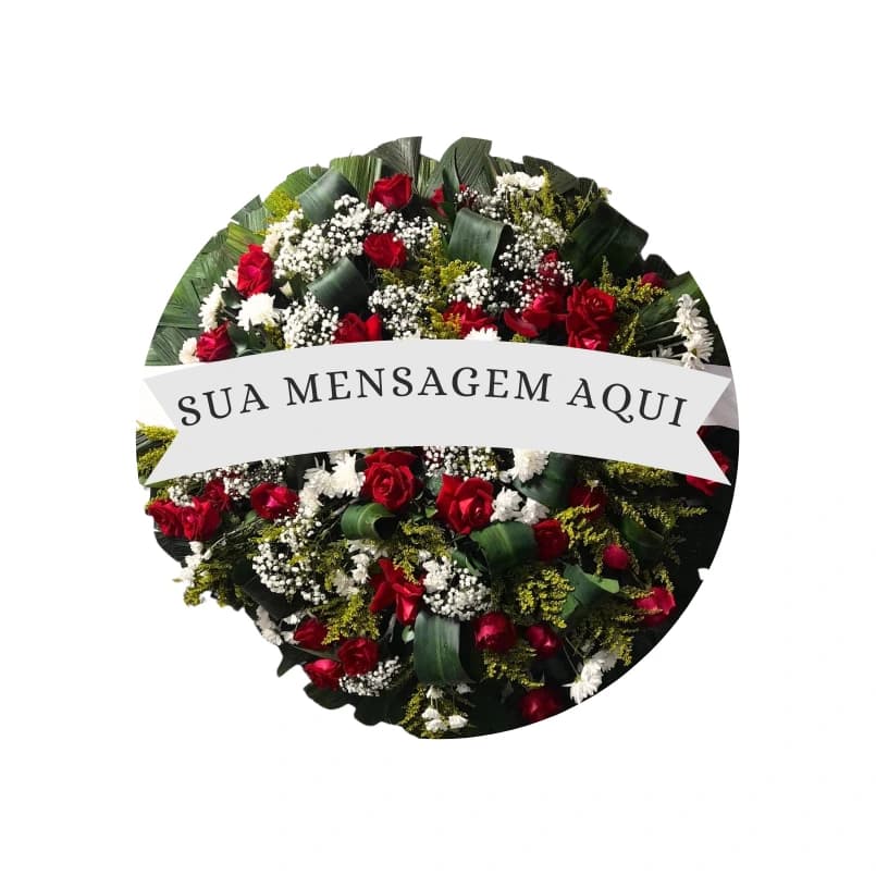 Coroa de Flores Rosas