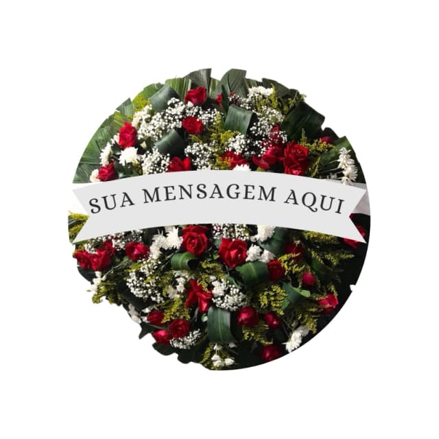 Coroa de Flores Rosas